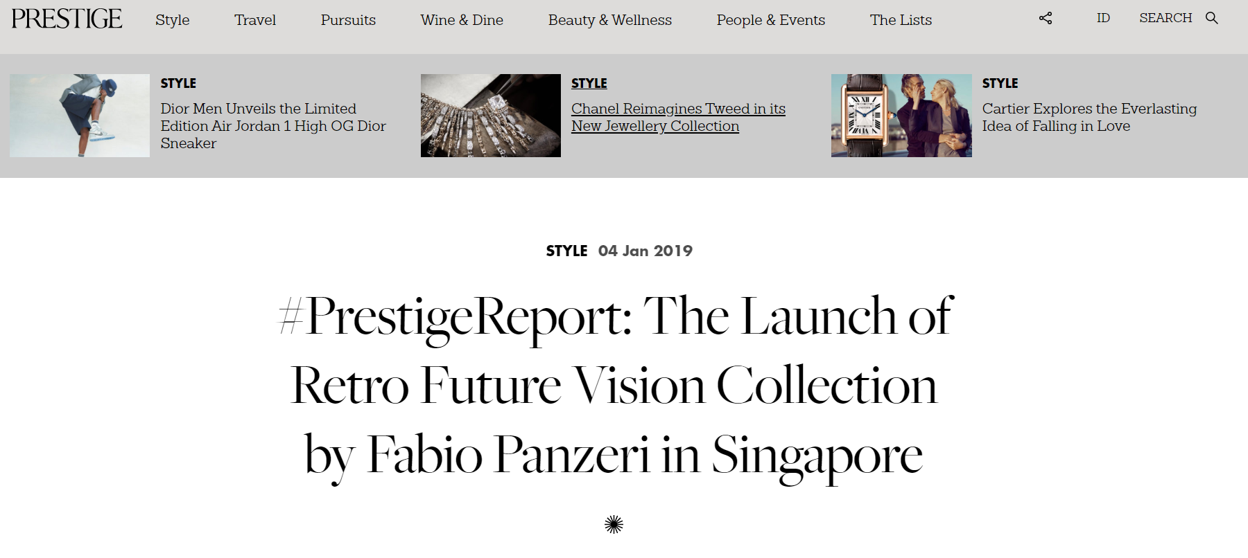 Prestige Singapore