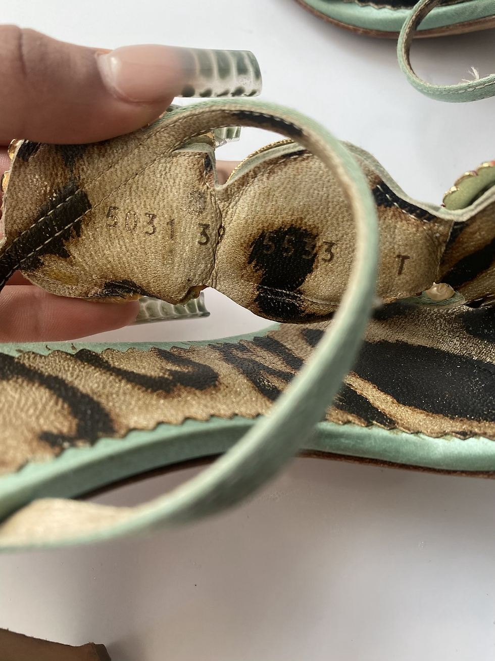 Thumbnail: Roberto Cavalli Seashell Sandal Heels