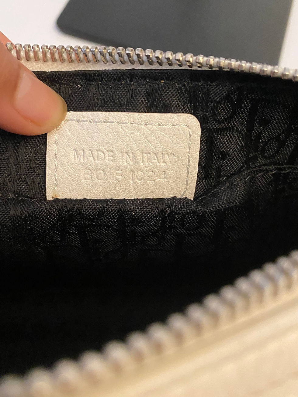 Thumbnail: Dior Leather Charm bag 