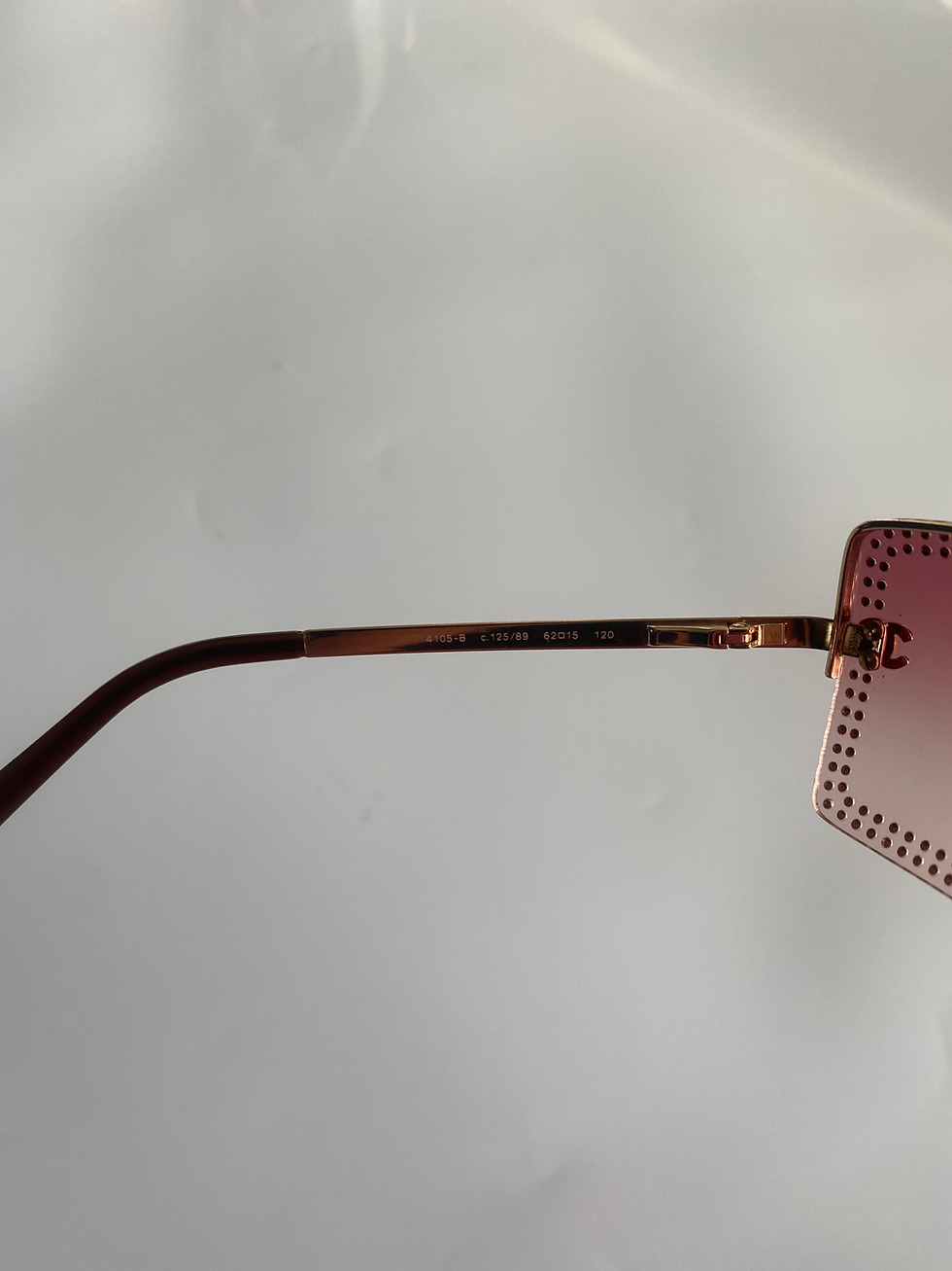 Thumbnail: Rare Vintage Chanel Rhinestone Sunglasses