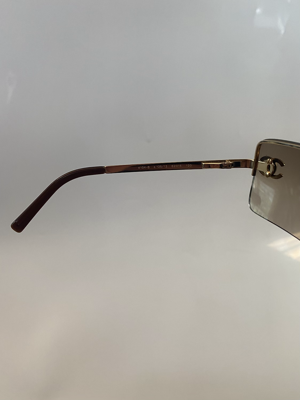 Thumbnail: Vintage Chanel Rhinestone Sunglasses 