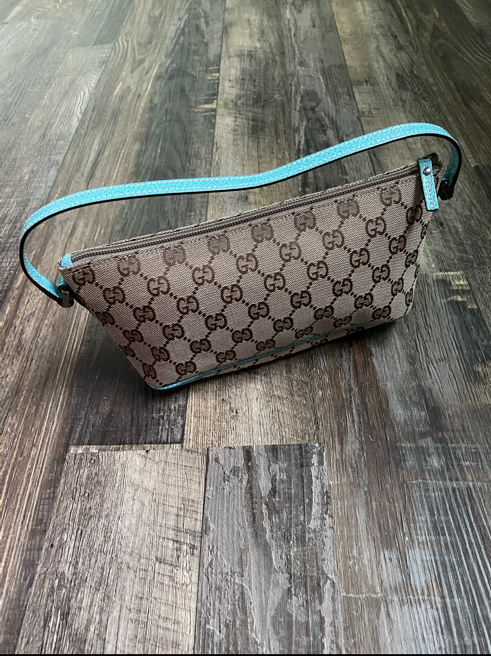 Thumbnail: Gucci Monogram Pochette Bag 