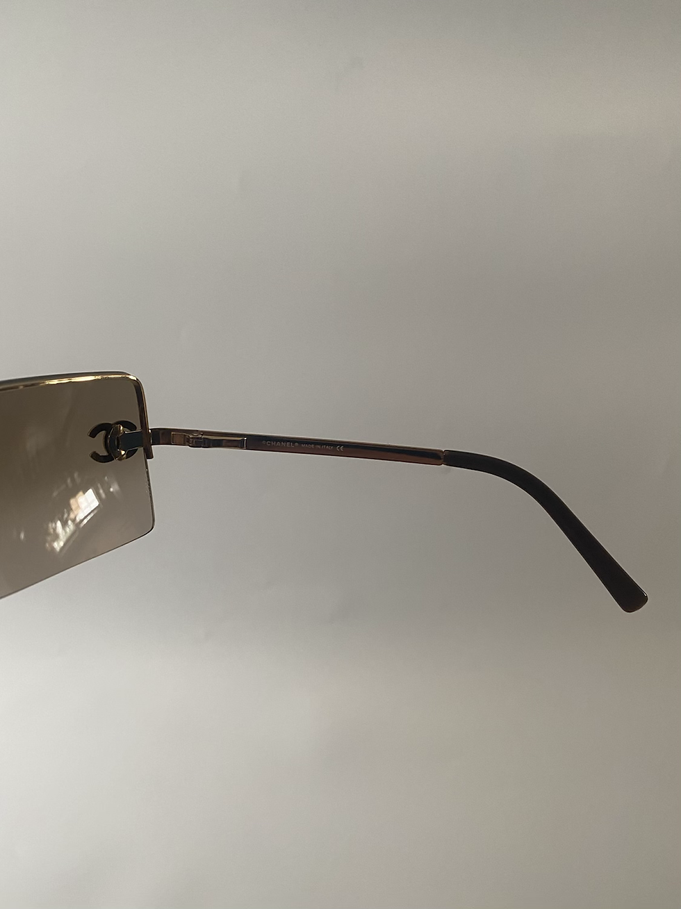 Thumbnail: Vintage Chanel Rhinestone Sunglasses 