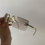 Thumbnail: Vintage Chanel Rhinestone Sunglasses 