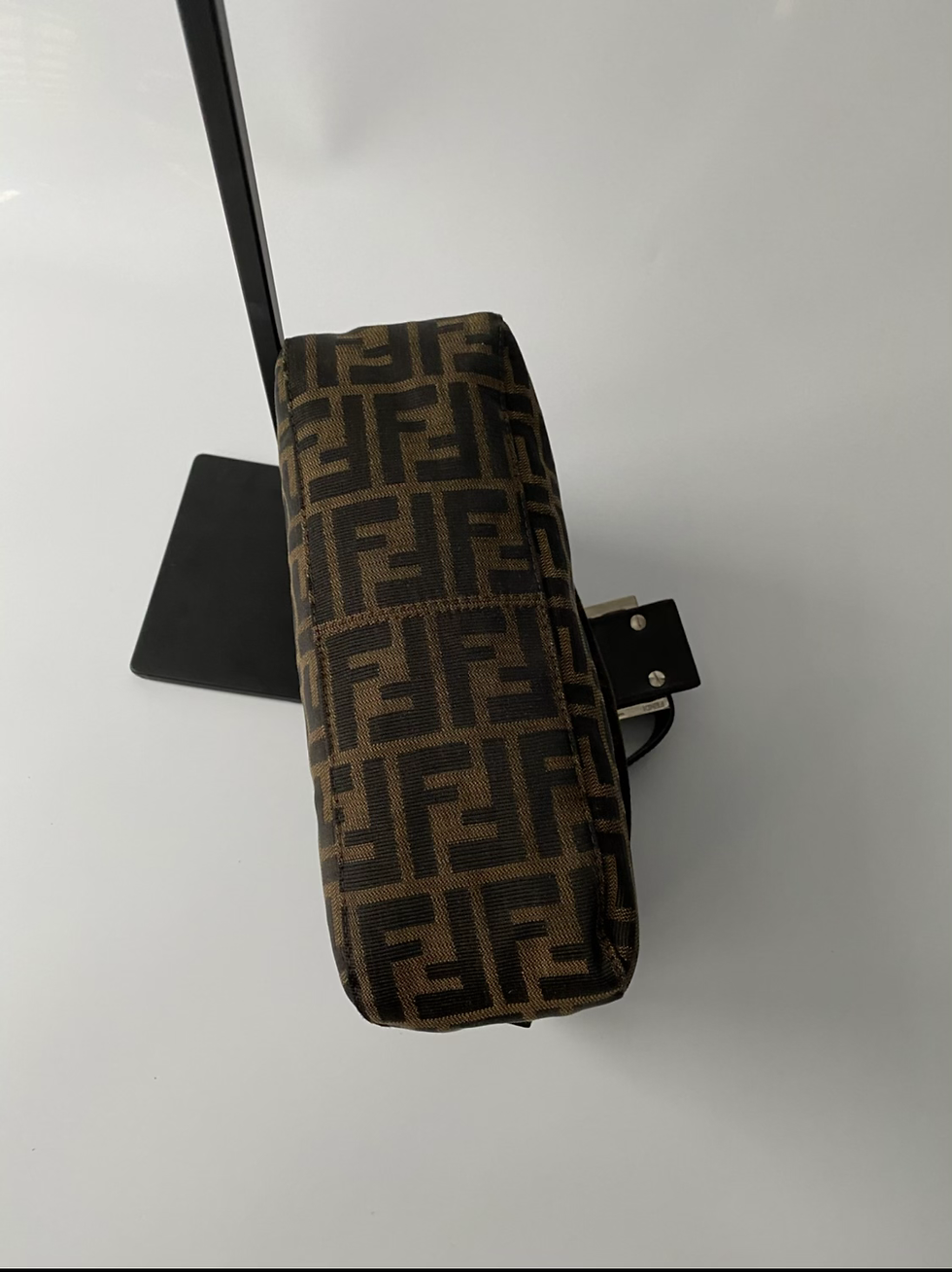 Thumbnail: Fendi Zucca Baguette Bag