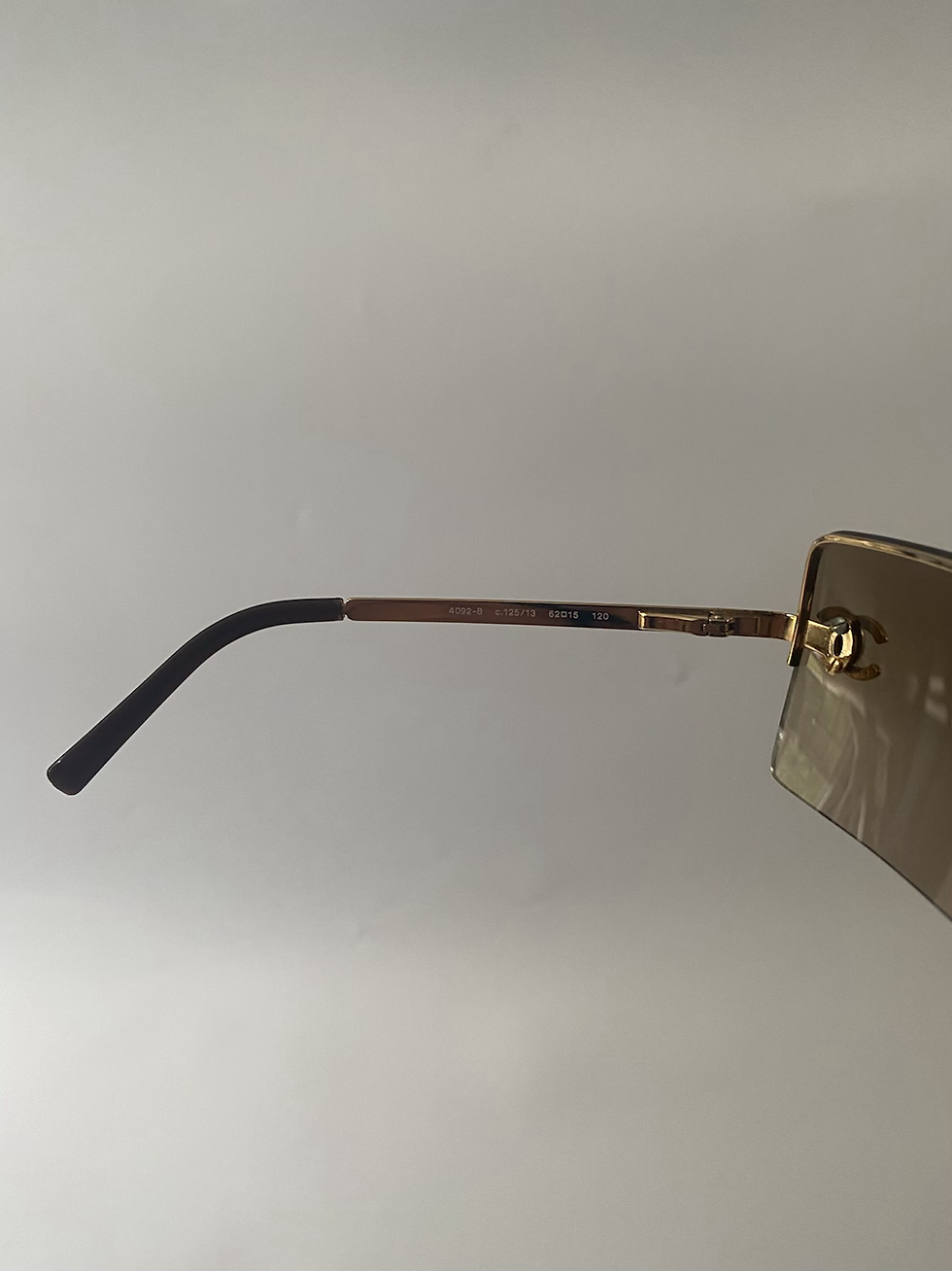 Thumbnail: Vintage Chanel Rhinestone Sunglasses 