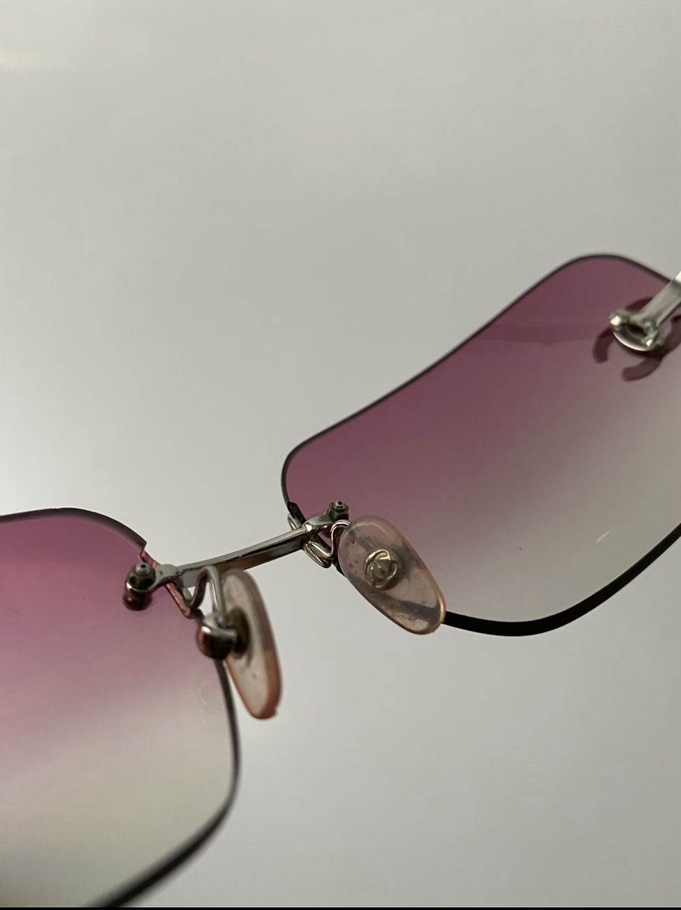 Thumbnail: Vintage Chanel Rhinestone Sunglasses 