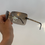 Thumbnail: Vintage Chanel Rhinestone Sunglasses 