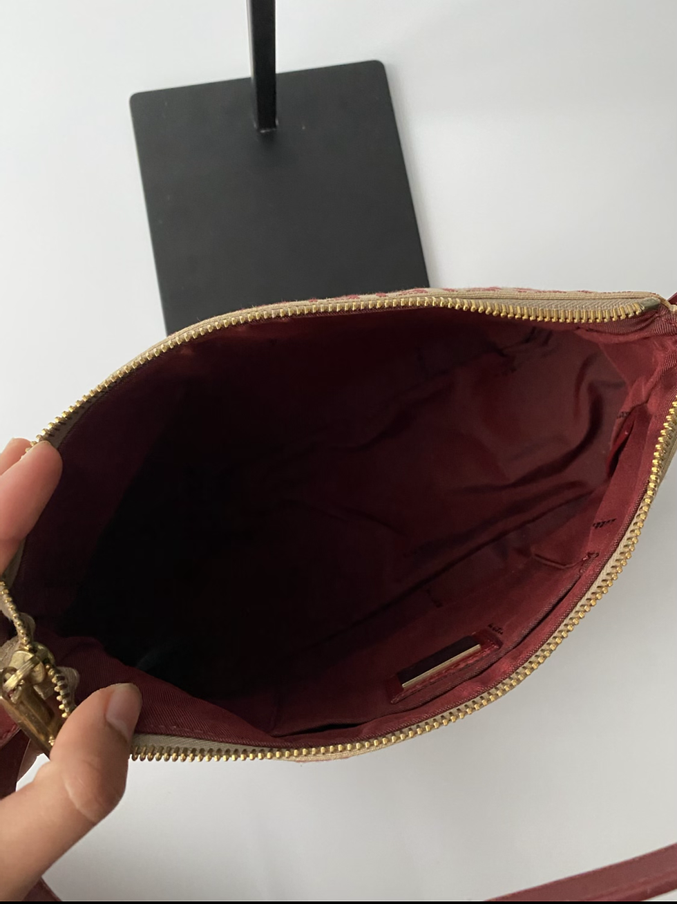 Thumbnail: Fendi Zucchino Shoulder Bag