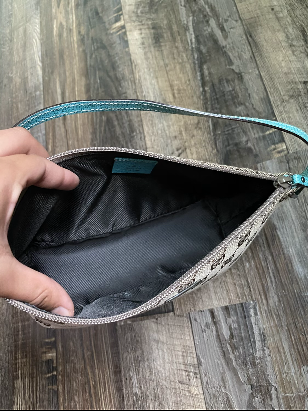 Thumbnail: Gucci Monogram Pochette Bag 