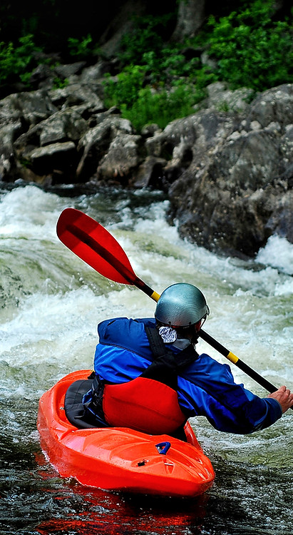 Whitewater Kayaker