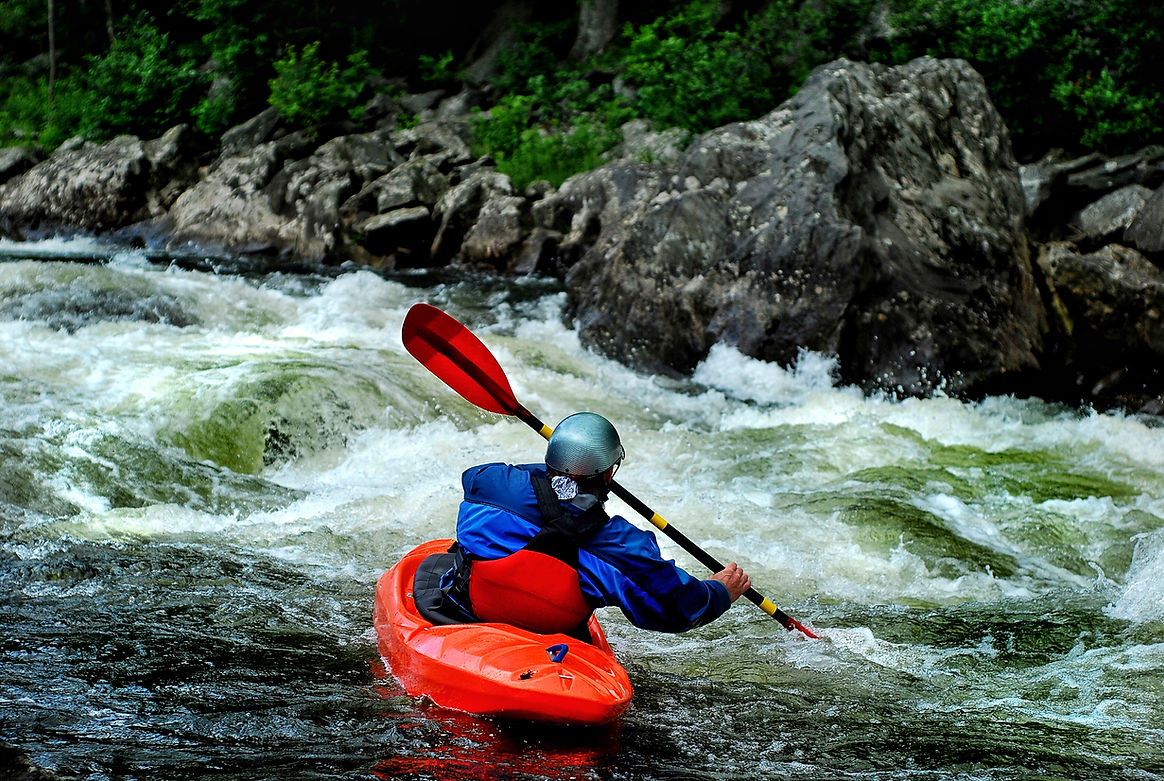Whitewater Kayaker