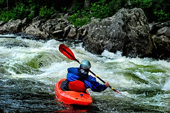 Whitewater Kayaker