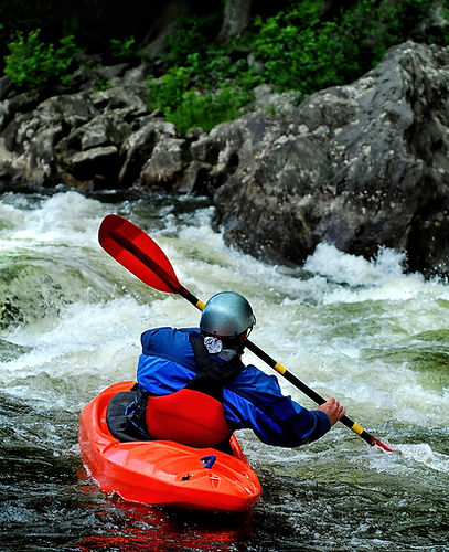 Whitewater Kayaker