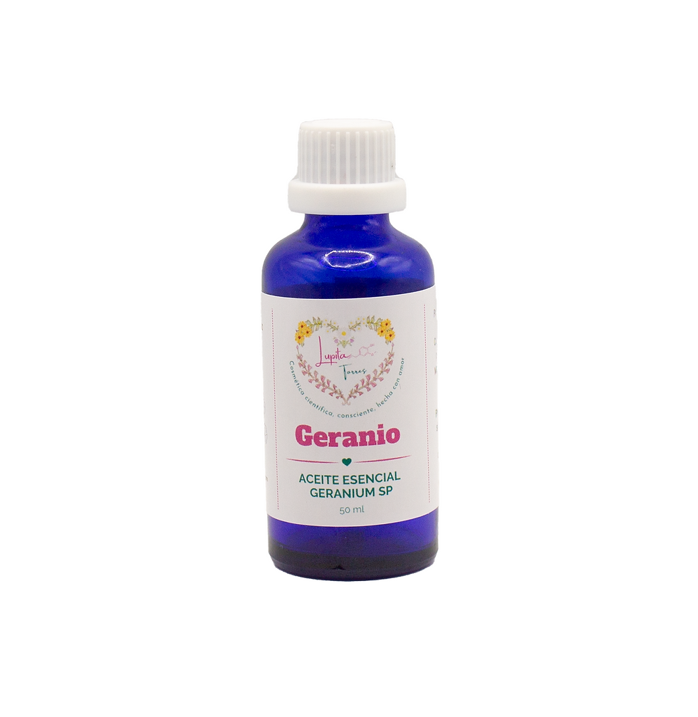 Aceite esencial de geranio