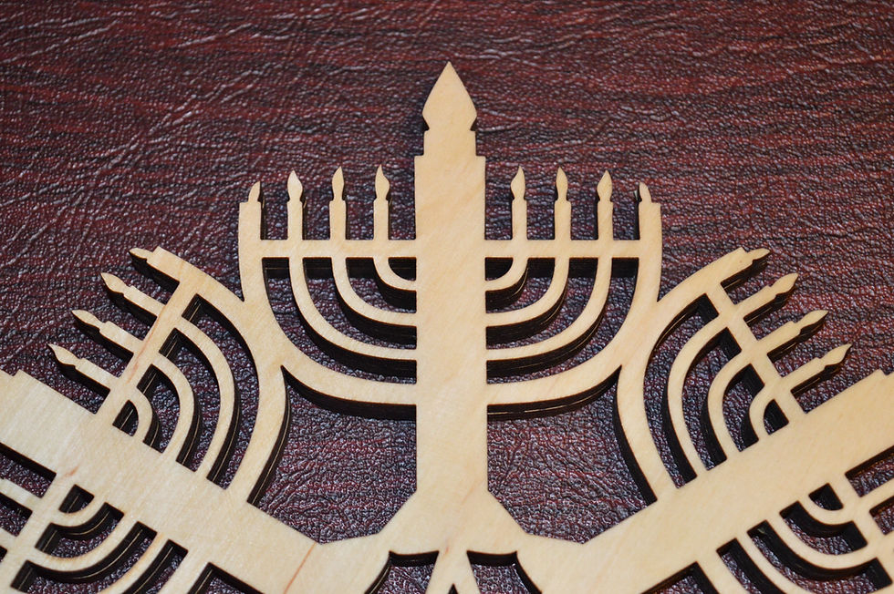 Thumbnail: Hanukkiah trivet