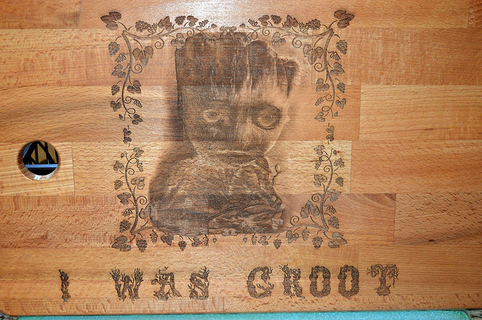 Thumbnail: I was Groot cutting board