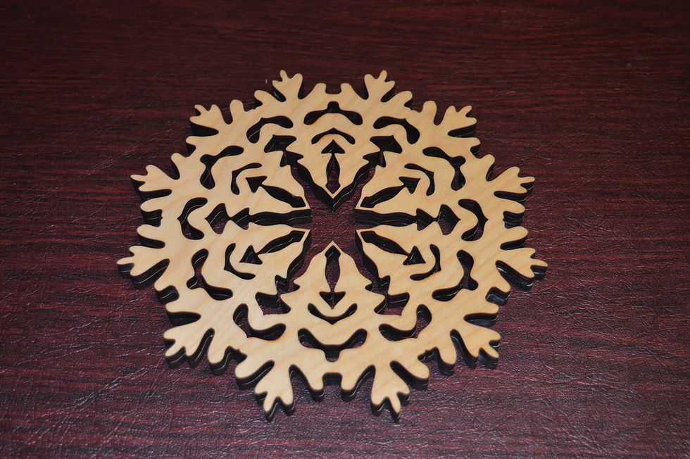 Thumbnail: Oak leaf trivet