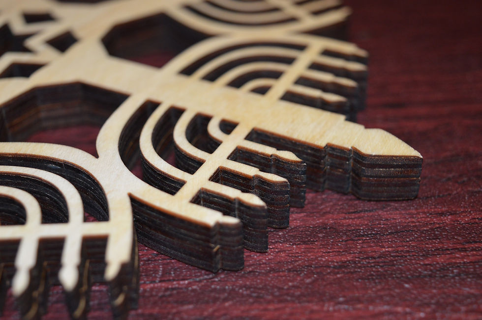 Thumbnail: Hanukkiah trivet