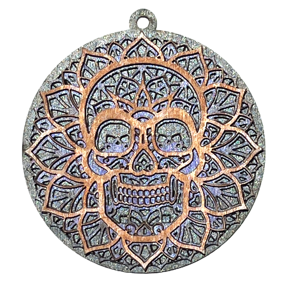 Thumbnail: Calavera Skull Ornament