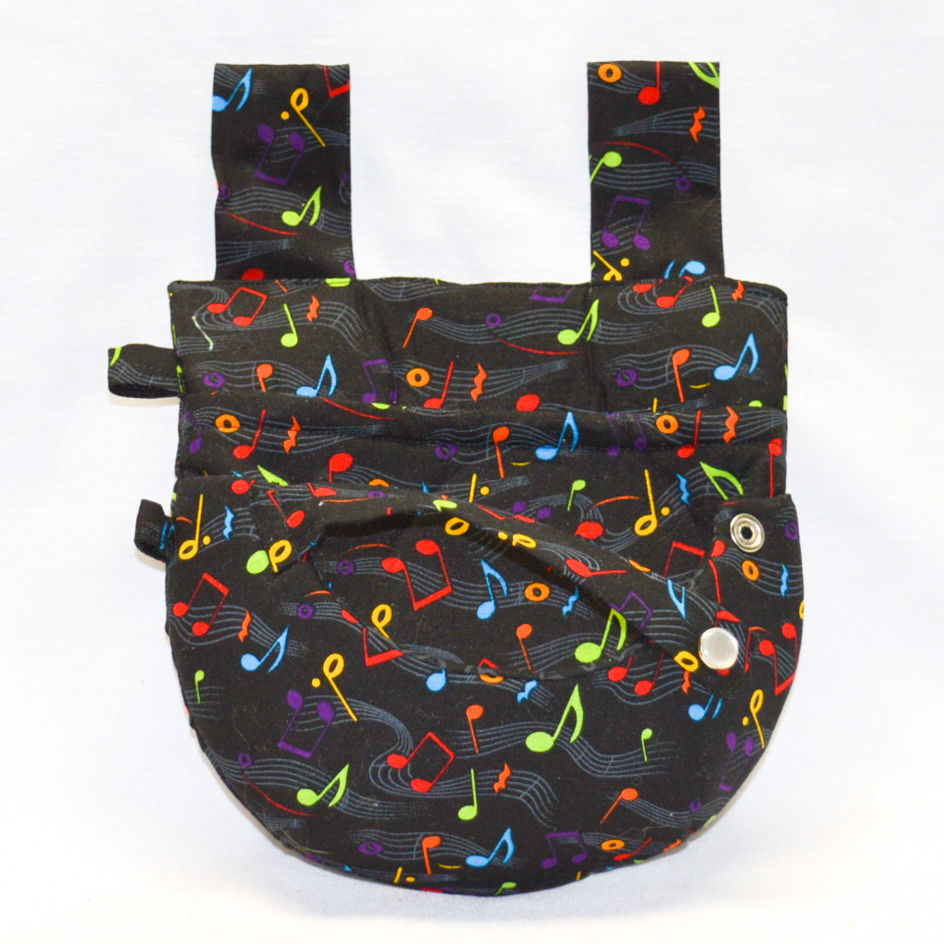 Thumbnail: Rainbow music notes teacup holster