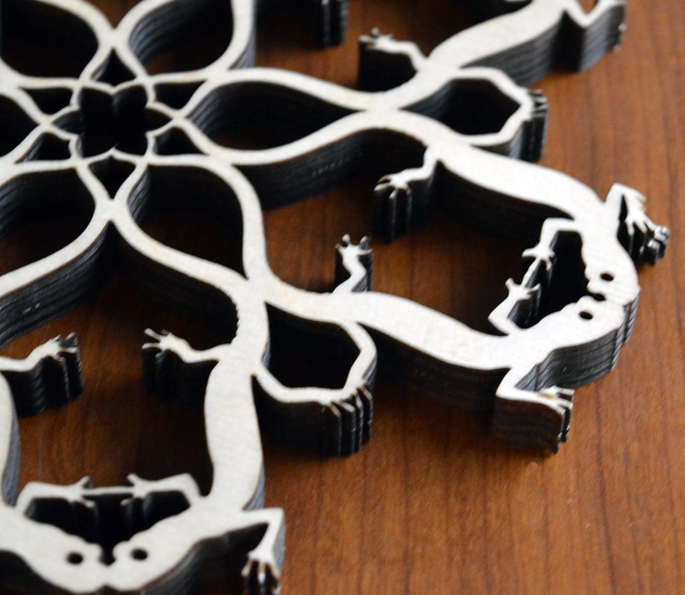 Thumbnail: Salamander trivet