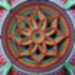 Thumbnail: Metallic Rainbow Koi Fish Scales Mandala