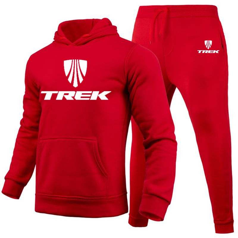Miniatura: Unisex Tracksuits Hooded Sports Suit Men Women Casual Print Hoodie and Pants 