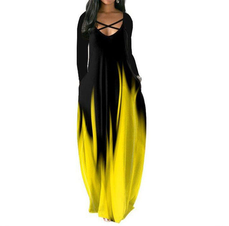 Thumbnail: 2024 Autumn and Winter New Women's Clothing Loose Long-sleeved Pocket Printed Lo