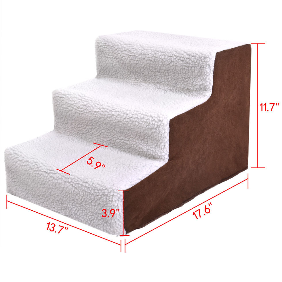 Thumbnail: Doggy Steps for Dogs and Cats Used as Dog Ladder for Tall Couch, Bed, Chair or C
