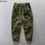 Miniature : Autumn Winter New Men's Corduroy Pants Vintage Streetwear Fashion Versatile Draw