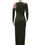 Miniatura: Beyprern Summer Women's Hollow Out Metal Long Dresses New Chic Ruched Holiday Dr