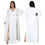 Miniature : New dress women elegant luxury plus size women clothing Sexy V Neck Long 5XL