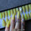 Miniature : Olive green Salon Stiletto false nails DIY crystal glitter Fake nails full set