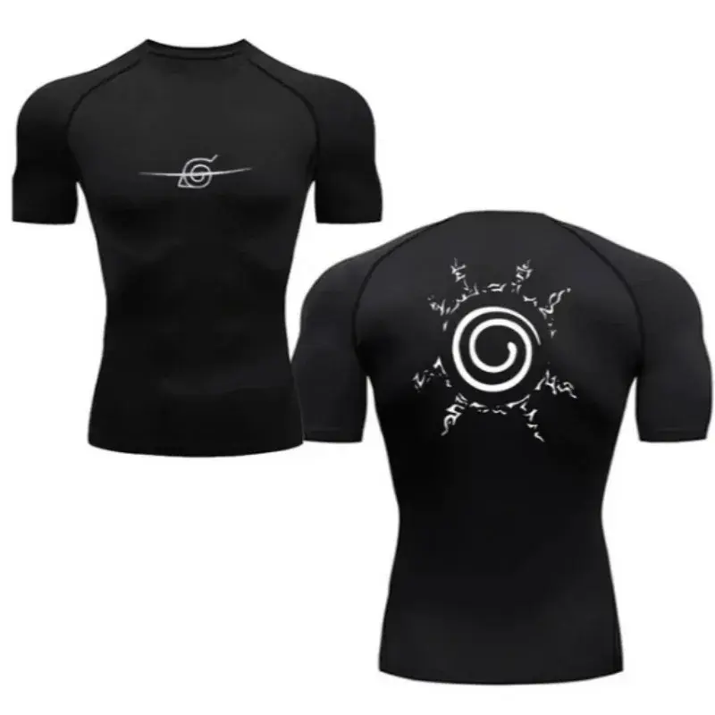 Miniature : Men's Compression Shirt Trend Sports Quick-drying T-shirt Fitness Fashion Runnin