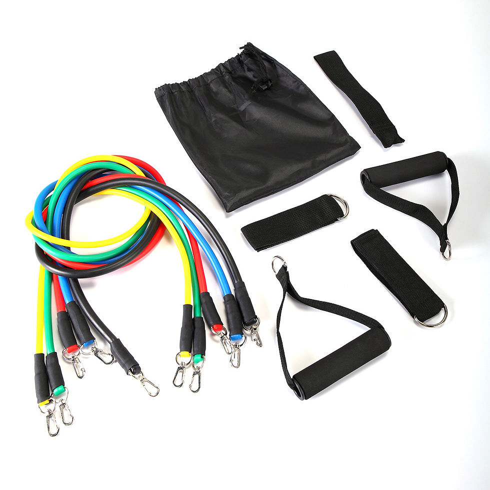 Miniatura:  (Clearance Sale)Resistance training band pull rope fitness suit suitable for in
