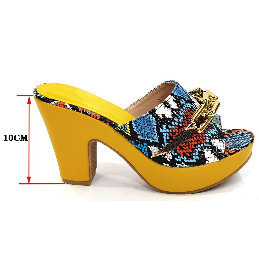 Italian Ladies Matching Designer Luxury Shoe & Tote Bag Women Set