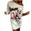 Miniature : Women's Fashion Floral Printeed Plus Size Party Dresses