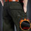 Miniature : Loose Fit Men's Casual Cotton Work Trousers Outdoor Leisure Pants Multi ket Stra