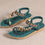 Miniatura: Women's Sandals Bohemia Style Sandals Summer 2025 New Shoes For Woman Flip Flops
