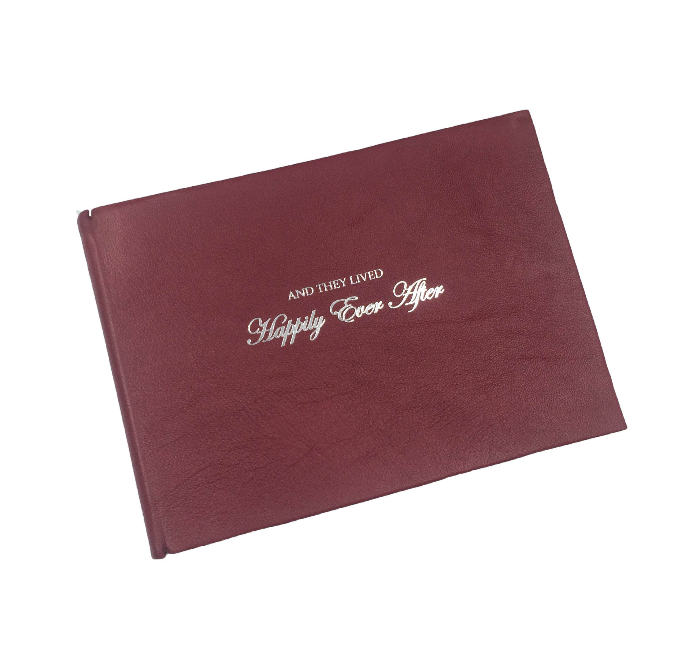 Handmade Full Leather Guest Book
