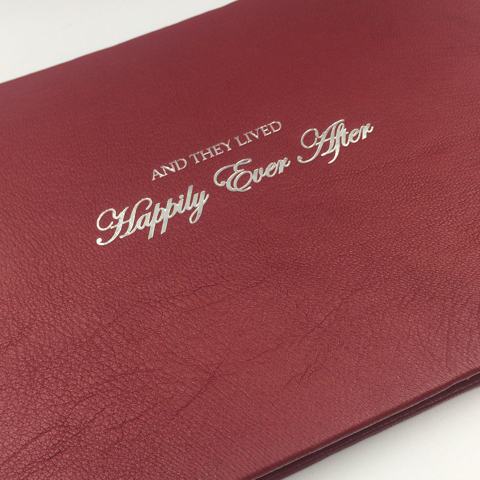 Thumbnail: Handmade Full Leather Guest Book