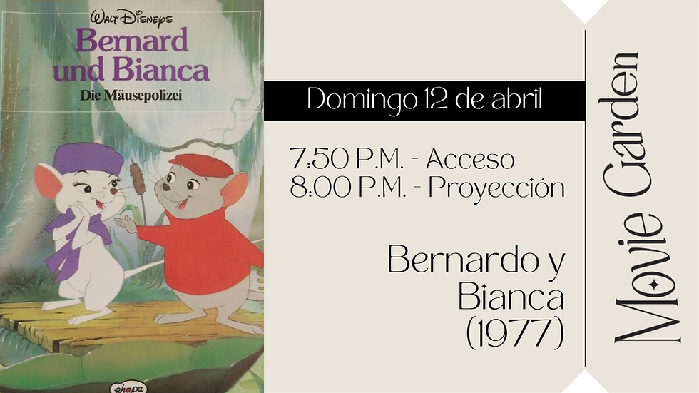 Bernardo y Bianca (1977)