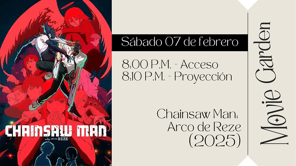 Chainsaw Man: Arco de Reze (2025)