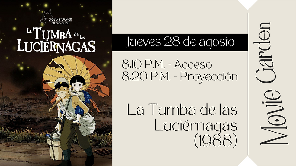 La Tumba de las Luciérnagas (1988)