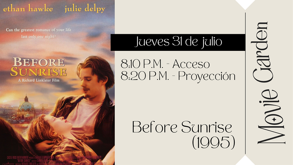 Before Sunrise  (1995)