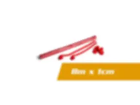 Streamers 8m x 1cm - Red