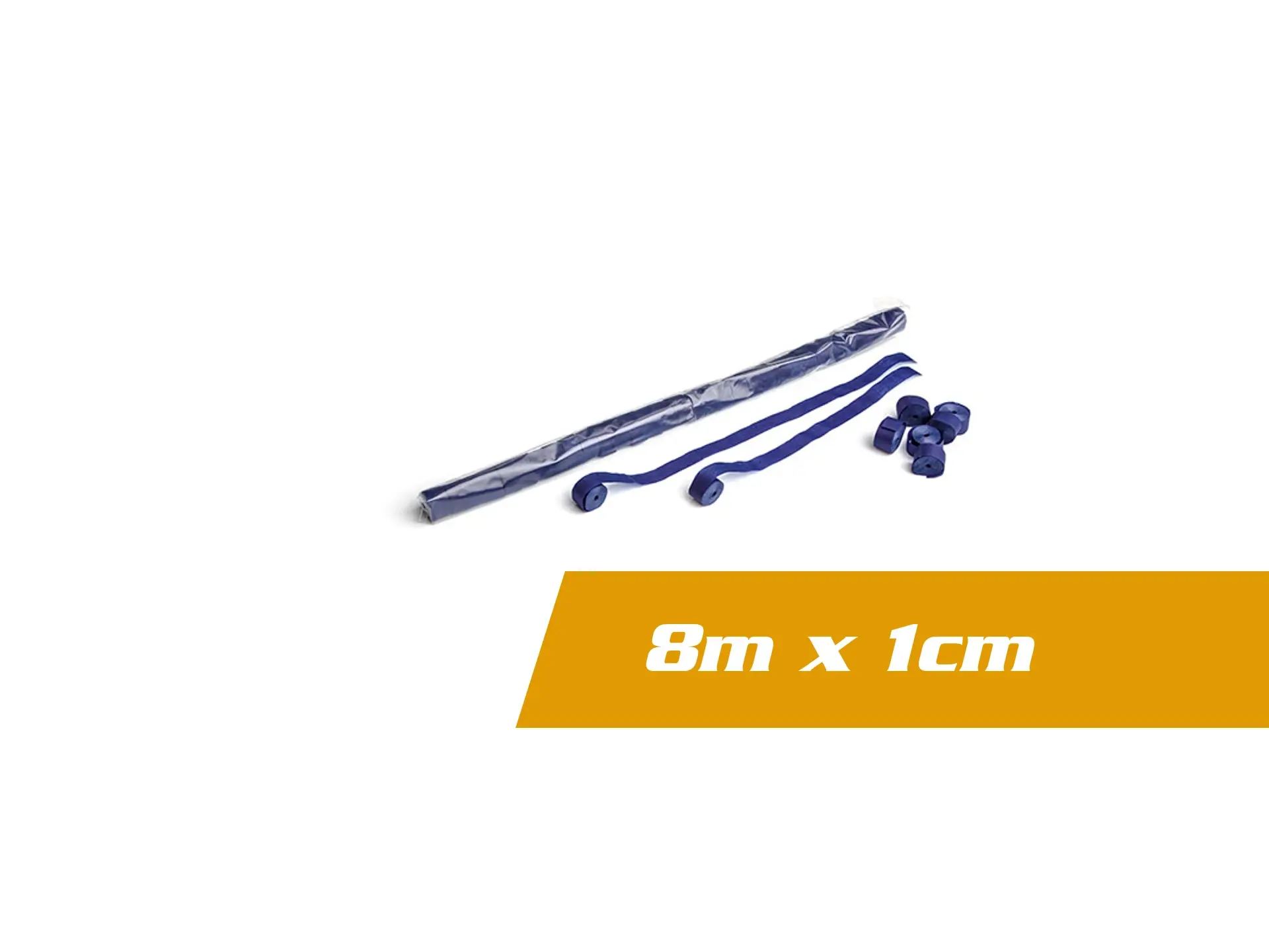 Streamers 8m x 1cm - Dark Blue