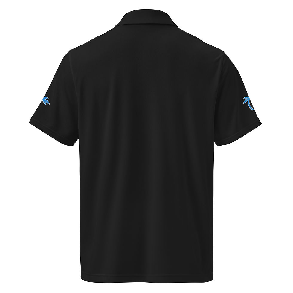 Thumbnail: Official Under Armour® Black Tropics men's polo