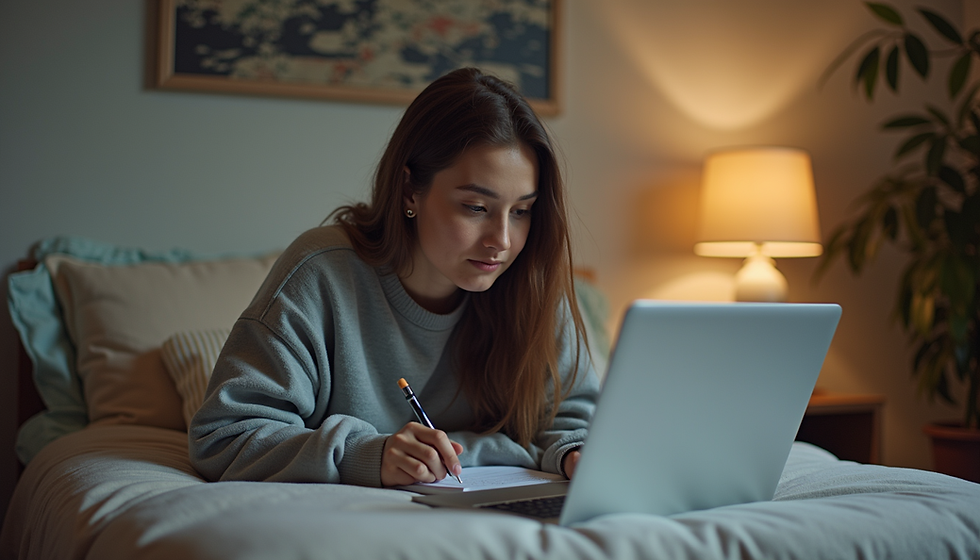 Tailored Learning with Individual Online Tutoring
